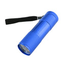 Mini Flashlight with Rope Professional Purple Light Anti-Skid 395nm Backlight Portable Ultraviolet Torch Gadgets
