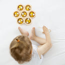 Wooden Puzzle Bee Toys Montessori Toys for Baby Fine Motor Skill Toy Baby 0 12 Months Matching Games Early Educational Toys Gift