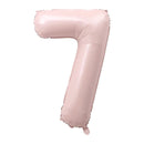 32/40inch Light Pink Blue number balloons Foil Balloon Birthday Balloons Party Baloon 0 1 2 3 4 5 6 7 8 9 globos Balls