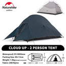 Naturehike Upgraded Cloud Up 2 Person Tent Outdoor Camping Tent Ultralight Waterproof Tent Free Standing Hiking Backpacking Tent