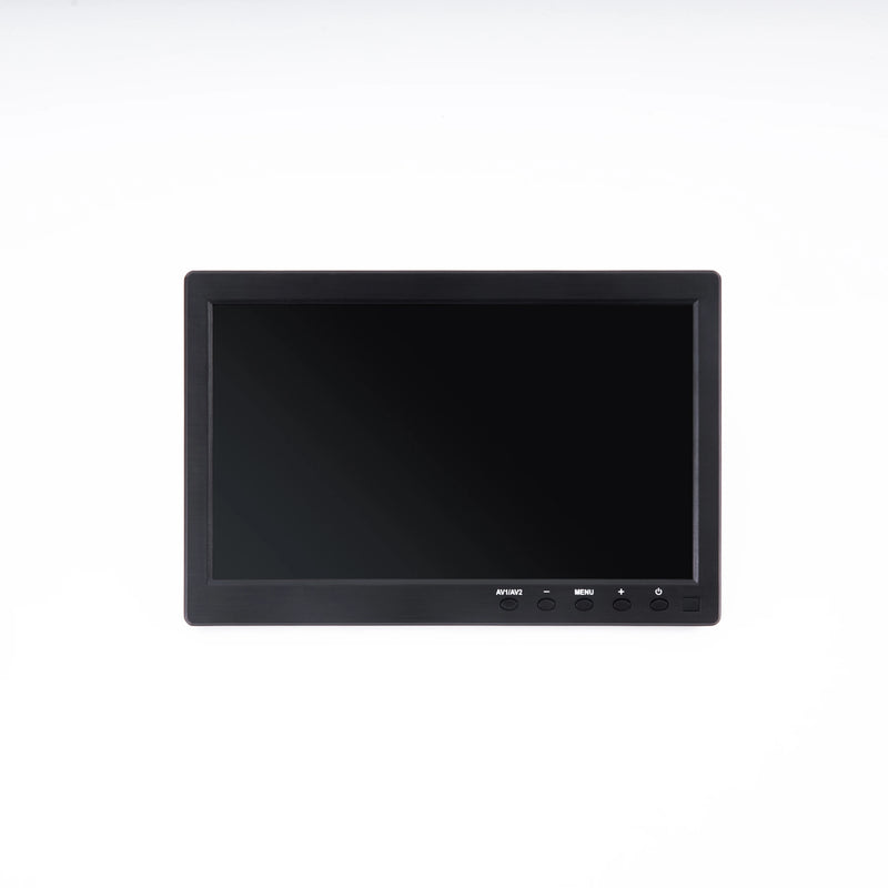 10.1 Inch HD Car Monitor LCD Digital Screen 1024*600 IPS Monitoring with HDMI VGA AV BNG SUB