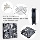 Nality Tea 5V 12V 24V 120mm Fan Sleeve/Ball Cooling Fan 120x120x25mm DC Brushless Cooler Fan for PC Laptop Computer Case