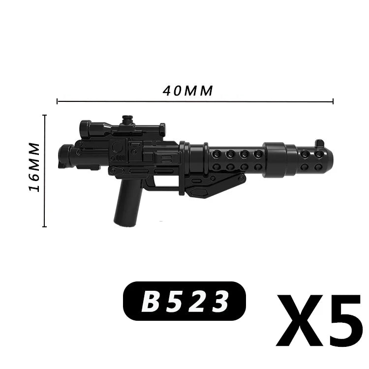 MOC Medieval Accessories Building Blocks Military Soldiers Shoulders Armor Blaster Helmets Weapons War Bricks Children Toys B038