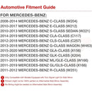 2pcs Dynamic Turn Signal LED Light Side Mirror Indicator For Mercedes Benz W204 CLA A B C E S GLA GLK CLS Class W176 W212