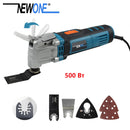 120V/230V 600W Quick Release/Change Oscillating Tool Multifunctional Electric Trimmer Saw DIY Home Improvement Tool Renovator