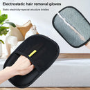 Pet Hair Remover Mitt Pet Grooming Gloves Hair Remover Brush for Dog Cat Rabbit with Long/Short/Curly Hair