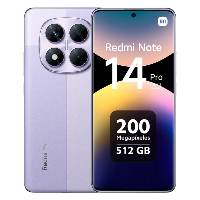 Xiaomi Redmi Note 14 Pro 5G European Version 256GB/512GB MTK Dimensity 7300-Ultra 6.67" AMOLED Display 120Hz 200MP Main Camera OIS 45W Charging, IP68, NFC