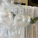 8/12/18/20/24inch Transparent Bubble Balloons Inflatable Clear Bobo Balloon Christmas Wedding Birthday Party Decorations Globos