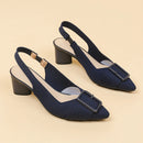 Women's High Heel Sandals Large 42/43 Pointed Knitted Breathable Non slip Rubber Sole 2024 New (5cm High)