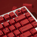 Minimalist Red keycap PBT Dye Sub Cherry Profile Customized Japanese English KeyCaps For MX Switch Mechanical Keyboard 68/84/104