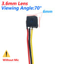 Super Small Mini AHD 720P Camera Size 6x6mm Micro Small Indoor CCTV Video Audio Camera for HD AHD DVR System
