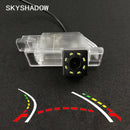 Wireless Car CCD Rear Camera Fisheye 4 8 12 Led Dynamic Night For Peugeot 2008 208 301 307 3008 406 407 408 508 607 806 807 RCZ