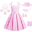 Girls Costume Top+Trousers Kids Halloween Cospaly Princess Christmas Bowknot Fantasy Pageant Disguise Children Clothes