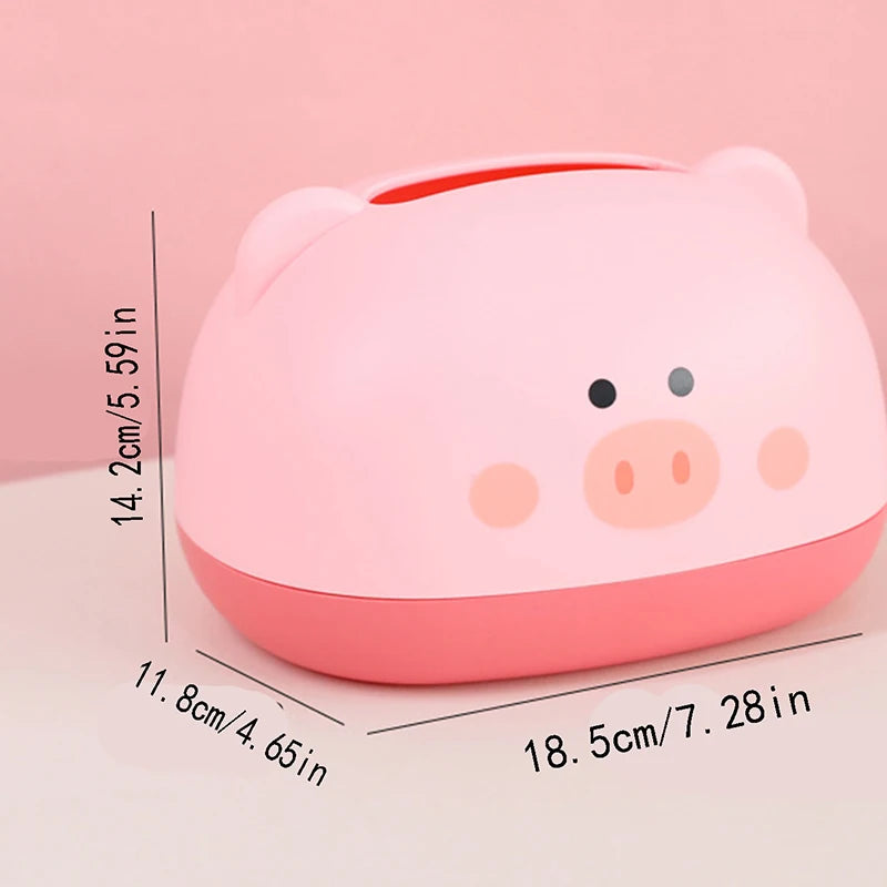 Card cute home living room tissue box simple creative desktop hygiene roll paper storage box waterproof paper box