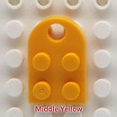 50pcs DIY Building Blocks 3176 Brick Heart Necklace/Key Ring Toys 2x 3 Heart-shaped Multicolor Educational Toy Gift for Children