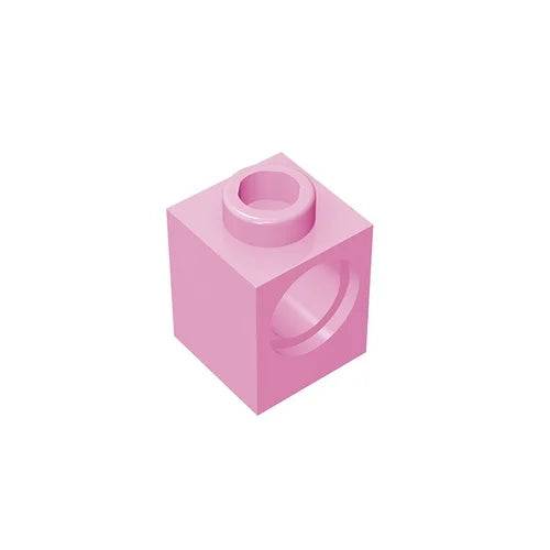 10pcs Compatible MOC Parts 6541 High-Tech Brick 1 x 1 with Hole Building Block Particle DIY Kid Puzzle Brain Toy Birthday Gift