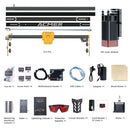 ACMER P1 S Pro 6W Laser Engraving Machine With Honeycomb Board Ultra-thin Laser Acrylic Engraver Cutting Machine 380x370mm Area