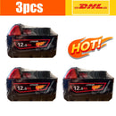 For Milwaukee 18V battery M18-HB3 high energy battery  12AH ,for  original Milwaukee M12-18FC charger 48-11-1815