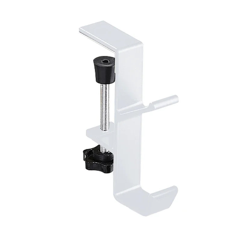 Portable Table Edge Hook Student Desk Side Hanging Bag Removable Office Handbag Holders Rack Table Hooks Office Desk Organizer