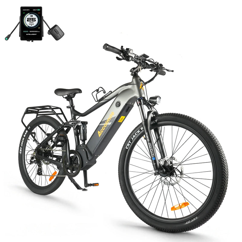 [3 Day Delivery] Accolmile eMTB Mountain Bike Cola Bear 27.5 Inch 29 Inch Ebike 250W 500W 750W Middle Motor 20Ah Battery For Men