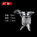 6PCS FATUBE SHOT Glass Baijiu Household Wine Pot Wine Cup Small One beaker Bullet Cup Liquor Set