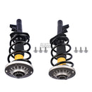 AP03 Pair Front Shock Absorber Struts Assembly w/EDC For BMW X3 F25 X4 F26 2011-2018 37116797025 37116797026