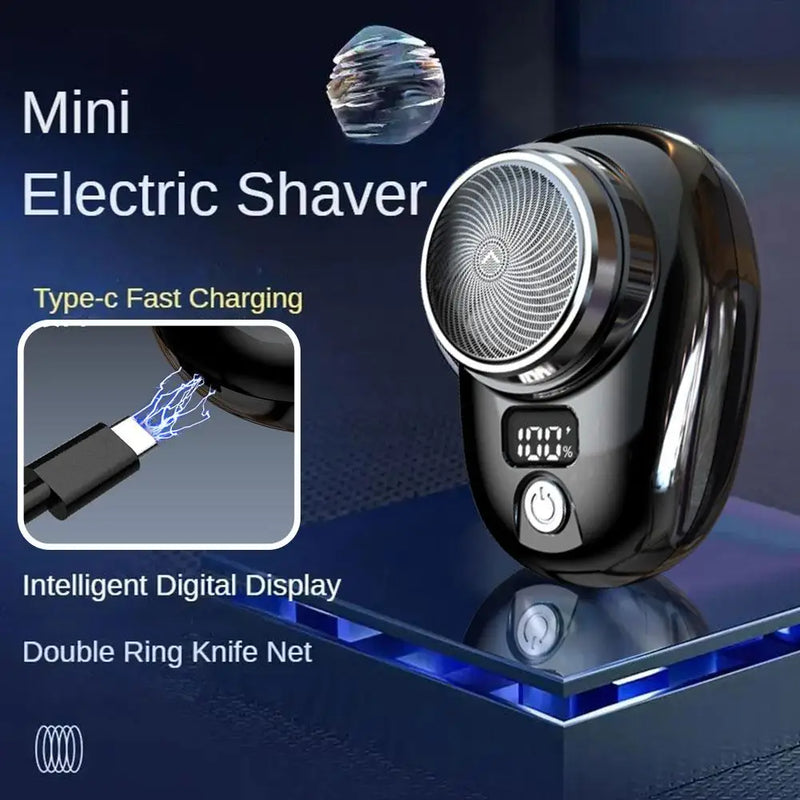 Men Electric Shaver USB Rechargeable Portable Razor Man Comfortable Easy Travel Mini Beard Body Hair Trimmer Male Pocket Razor