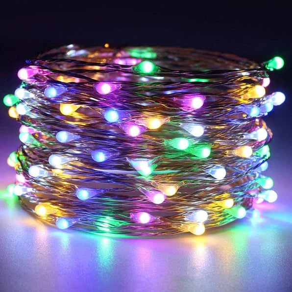 100/2M USB/Battery LED String Lights Waterproof Copper Wire Garland Fairy Lighting Strings Christmas Wedding Party Decor Lamps