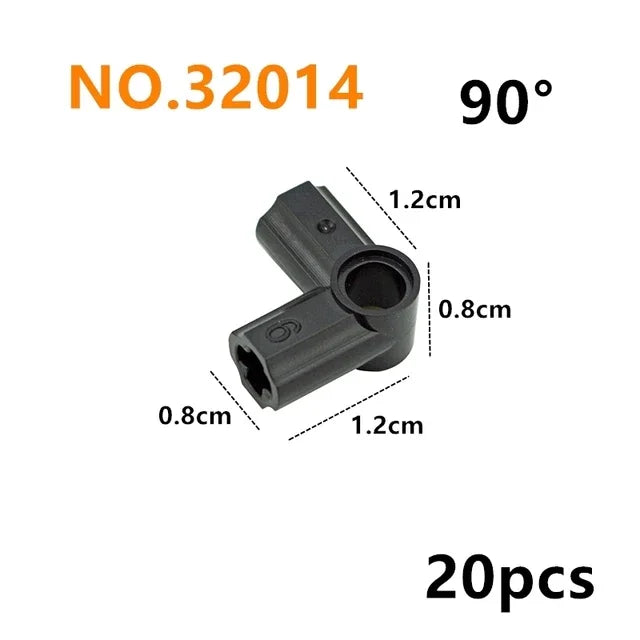 Technical Part Axle Bushing Pin Connector Peg Cross Building Blocks Toy Replace Bulk Parts DIY 3713 15100 59443 48989 6536 33299