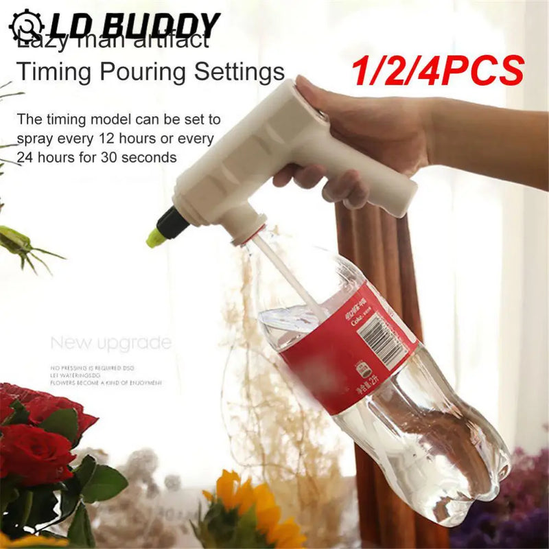 1/2/4PCS Electric Plant Spray Bottle Automatic Watering Fogger USB Electric Sanitizing Sprayer Hand Watering Machine Plants