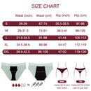 Menstrual Panties for Women Cotton Abundant Flow Period Underwear Washable Menstrual Period Panties for Menstruation Girl Lace