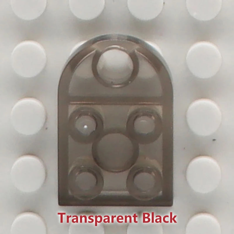 50pcs DIY Building Blocks 3176 Brick Heart Necklace/Key Ring Toys 2x 3 Heart-shaped Multicolor Educational Toy Gift for Children