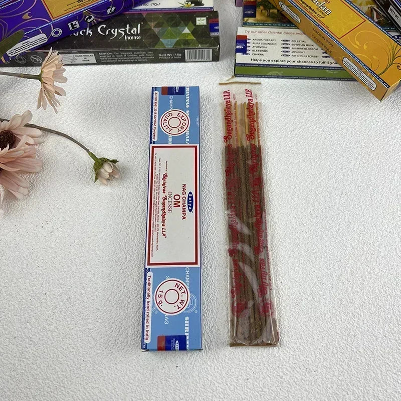 Original Incense Made in INDIA Santo Meditation White Sage Sandalwood Nirvana Sealing Factory Therapeutic Relaxing Air Freshener