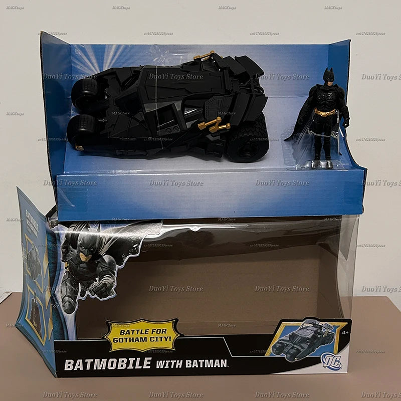 1:24 Batmobile Die-cast Car with Batman Figure Model Toys Collect Premium Toys Gift