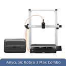 ANYCUBIC Kobra 3 Max FDM Multi-Color 3D Printer Up to 600mm/s Print Speed Massive Build Volume 500*420*420mm Smart APP Control