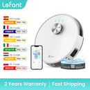 Lefant M1 LDS Robot Vacuum Cleaner with Multi Plane Mapping, 4000Pa Suction,Schedule, App/Alexa Control, for Pet Hair