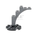 20pcs Moc Brick Arch 1x5x4 Continuous Bow 2339 DIY Classic Building Blocks Compatible branch for tree Assembles Particles