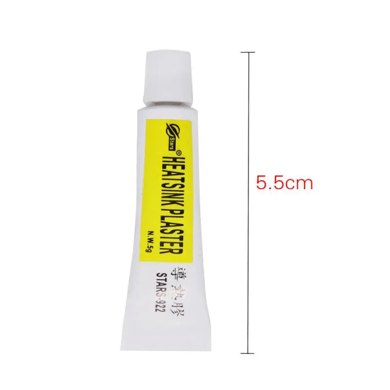 1/2/3PCS Thermal Paste 5g Thermal Conductive Glue Hot Adhesive Glue For Radiator Cooling Heatsink Plaster Glue For Chips