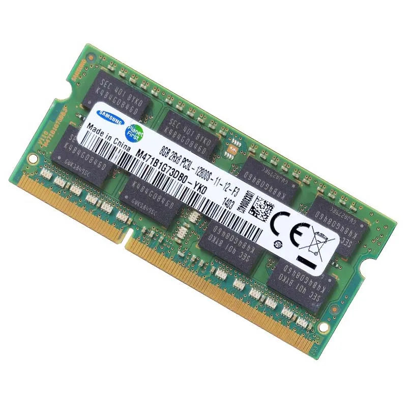 1/2PCS SAMSUNG Laptop Ram DDR3 DDR3L 8GB 4GB 1333Mhz 1600Mhz 1866Mhz SODIMM PC3-10600 12800 14900 Notebook 1.35V PC3 RAM Memoria