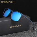 KINGSEVEN Polarized Men Sunglasses Anti-UV400  Lens Rectangle Driving Glasses Women Eyewear Accessory Oculos