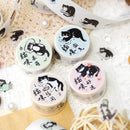 Cut Pets Washi Tape Set Kawaii Animals Washi Masking Tape Decorative Tape for Journal Book Planner Scrapbooking DIY Arts