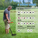 TX-630 Foldable Metal Detector Professional Gold Detector with Precise Positioning High Sensitivity Waterproof Search Coil Finde