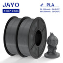 JAYO PETG/PLA/SILK/PLA Meta/PLA+/ABS 2Rolls 3D Printing Filament 1.75MM Children Creative Model Material For 3D Pen Filament