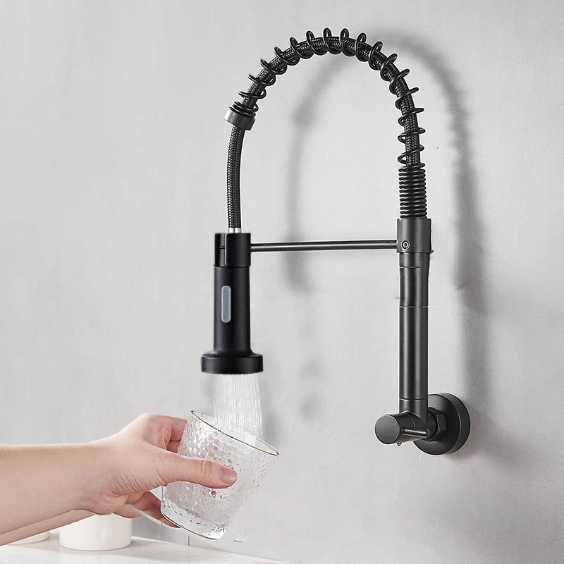 Torneira Cozinha Moderna com Spray Articulado Versátil