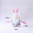 Easter Faceless Gnome Rabbit Doll Cartoon Home Easter Ornament Bunny Doll Easter Party Gifts