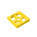 Gobricks GDS-949 Turntable 2 x 2 Plate, Base compatible with 3680  DIY Educational Building Blocks Technical