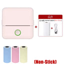 X6 mini HD printer portable sticker label Printer Bluetooth pocket thermal printer with paper for student note inkless printing