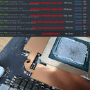 GPU RAM Copper Heat Sink For Radiator Memory Miner RTX 3060 3070 3080 3090 / 5600 5700 GPU Cooling Down 15-40 Degree Thermal Pad