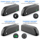 48v 26ah EBike Battery 48V 36V 52V 20Ah 24AH 60V  Original 21700 Hailong Polly Pack for Electric Bicycle 250W-1500W Motor