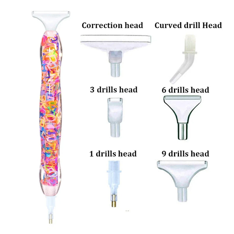 Diamond Art Painting Pen Drill Tips Gem Picker Tool Kits Tool Accessories Stylus Nail Art Cross Stitch Decoration Easter DIY